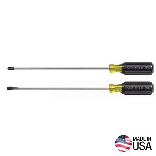 Main product image of Screwdriver Set, Long Blade Slotted and Phillips, 2-Piece, 85072