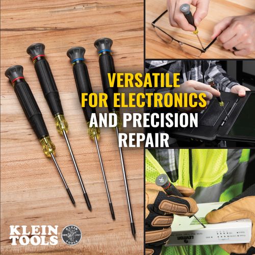 Main product image of Precision Screwdriver Set, Slotted, and Phillips 4-Piece, 85615