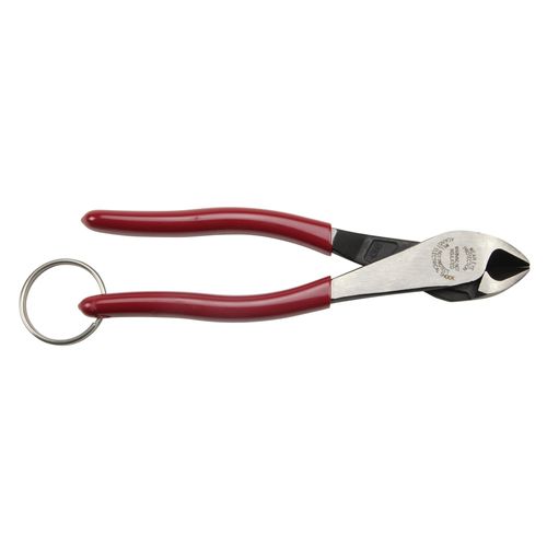 Main product image of Diagonal Cutting Pliers, High-Leverage, Tie Ring, 8", D228-8TT