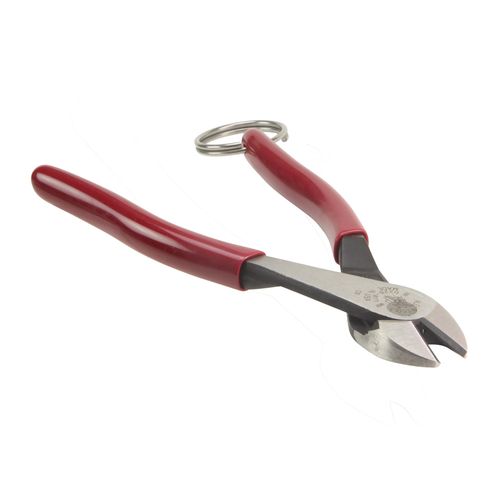 Main product image of Diagonal Cutting Pliers, High-Leverage, Tie Ring, 8", D228-8TT