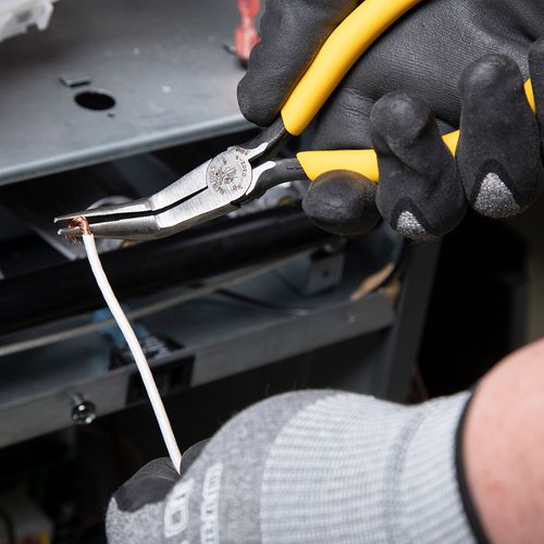 Main product image of Pliers, Curved Needle Nose Pliers, 6-1/2", D302-6