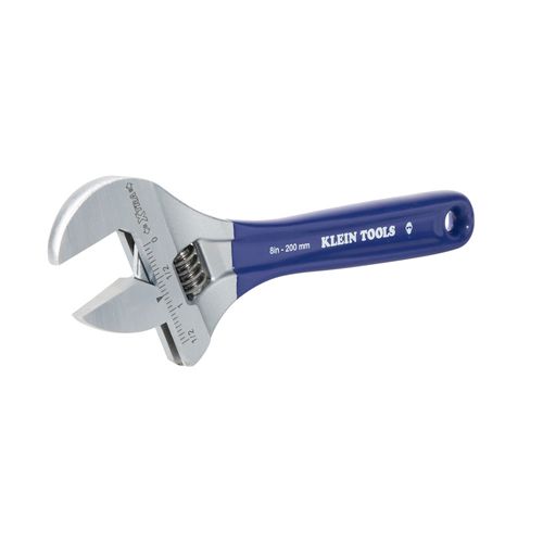 Main product image of Adjustable Wrench, Extra-Wide Jaw, 8", D509-8