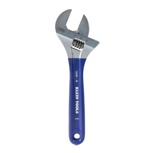 Main product image of Adjustable Wrench, Extra-Wide Jaw, 8", D509-8