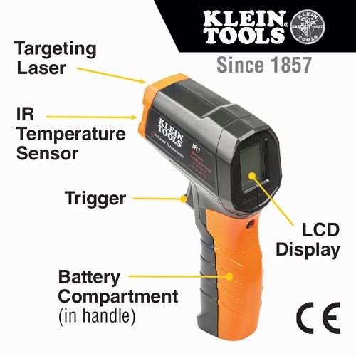 Main product image of 10:1 Infrared Thermometer laser