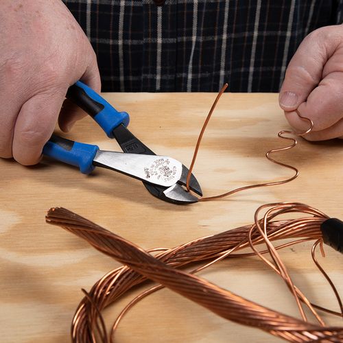 Main product image of Diagonal Cutting Pliers, Heavy-Duty, 8", J2000-28