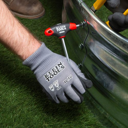 Main product image of Hex Key Set, SAE Ball-End T-Handle, 6", with Stand, 10-Piece, JTH610EB