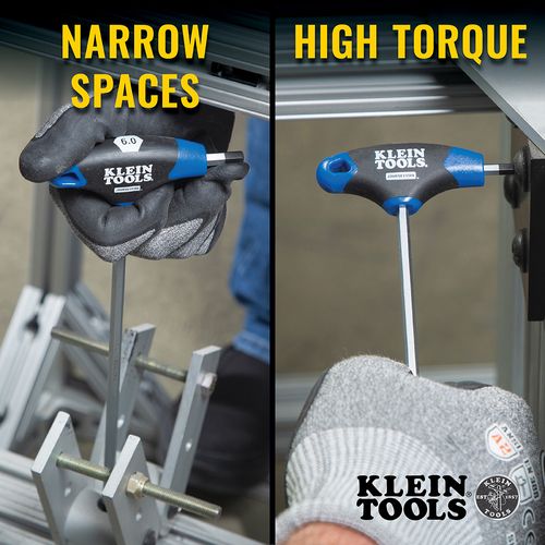 Main product image of Hex Key Set, Metric, Journeyman T-Handle, 9" with Stand, 8-Piece, JTH98M