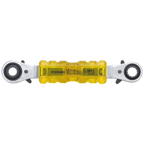 Main product image of Lineman's Insulating 4-in-1 Box Wrench, KT223X4-INS
