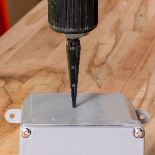 Main product image of 13-Step Drill Bit, 3/8" Hex, Double Straight Flute, 1/8" to 1/2", KTSB01