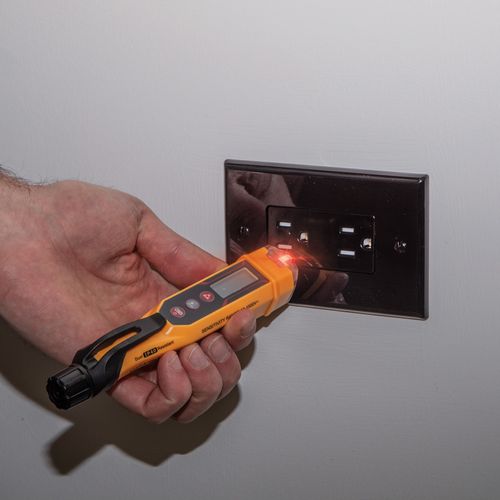 Main product image of Non-Contact Voltage Tester Pen with Laser Distance Meter, 12 to 1000V AC, NCVT-6