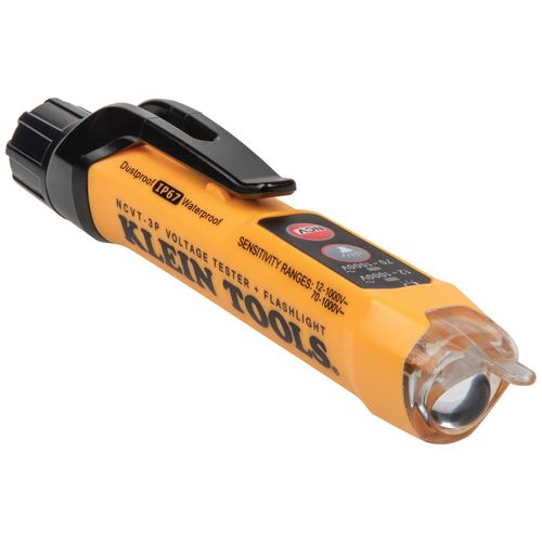 Main product image of Dual Range Non-Contact Voltage Tester with Flashlight, 12 to 1000V AC, NCVT3P