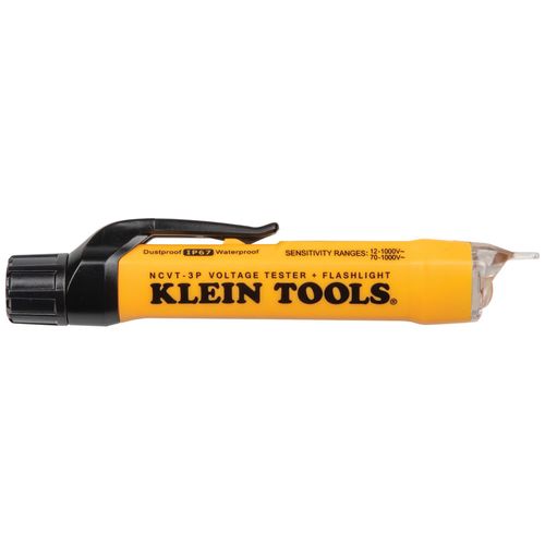 Main product image of Dual Range Non-Contact Voltage Tester with Flashlight, 12 to 1000V AC, NCVT3P