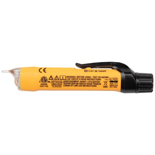 Main product image of Dual Range Non-Contact Voltage Tester with Flashlight, 12 to 1000V AC, NCVT3P