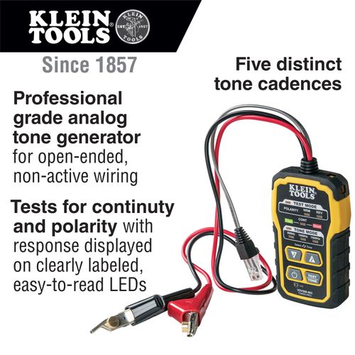 Main product image of Tone & Probe PRO Electrical Wire Tracing Set, Batteries and Carrying Pouch, VDV500-820