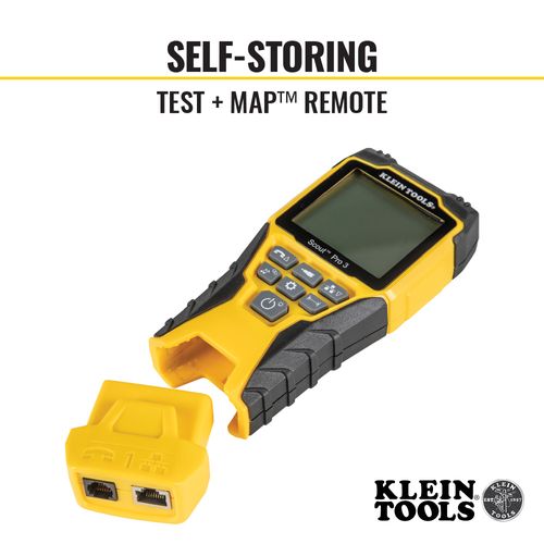 Main product image of Ethernet Cable Tester Kit with Scout Pro 3 Tester, Remotes and Adapter, VDV501-851