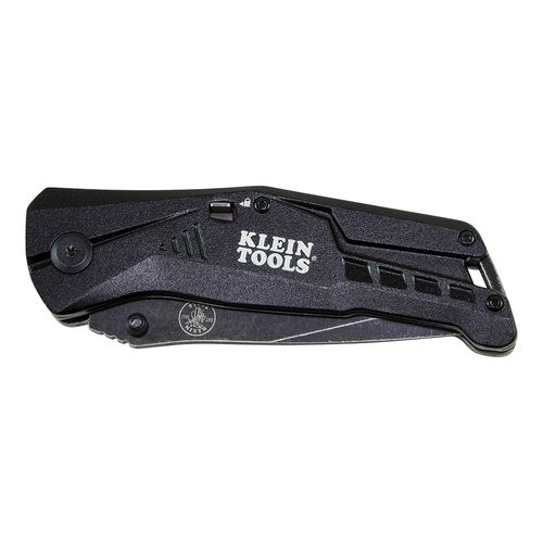Main product image of 3-1/2" Assisted Opening Folding Knife, Serrated/Straight Blade