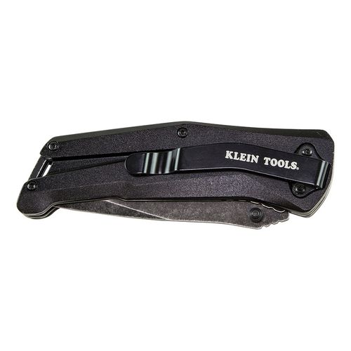Main product image of 3-1/2" Assisted Opening Folding Knife, Serrated/Straight Blade