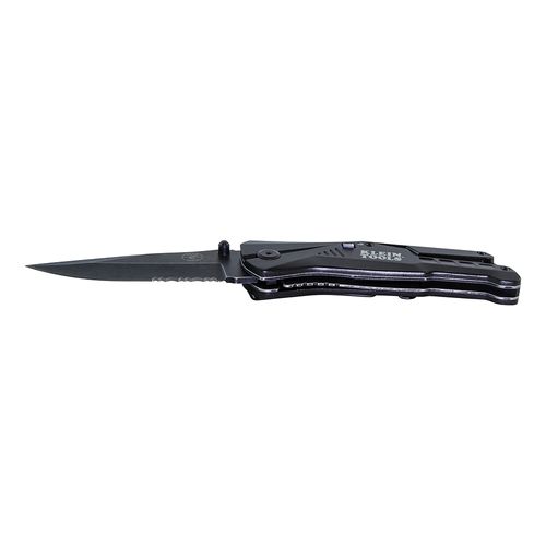 Main product image of 3-1/2" Assisted Opening Folding Knife, Serrated/Straight Blade