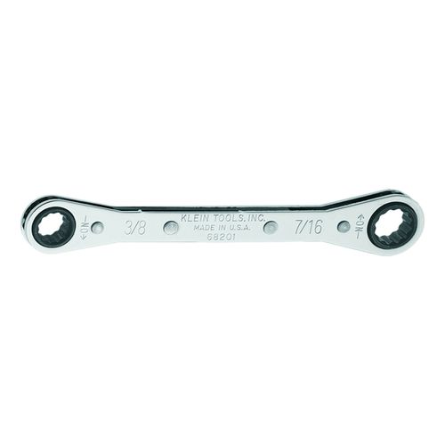 Main product image of 3/8" x 7/16" Offset Box End Wrench, 12-Point, Double End