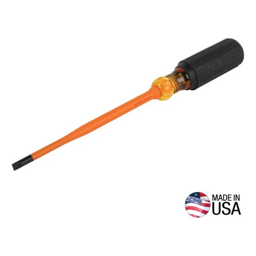 Main product image of 6" Insulated Slotted Screwdriver, 1/4" Cabinet