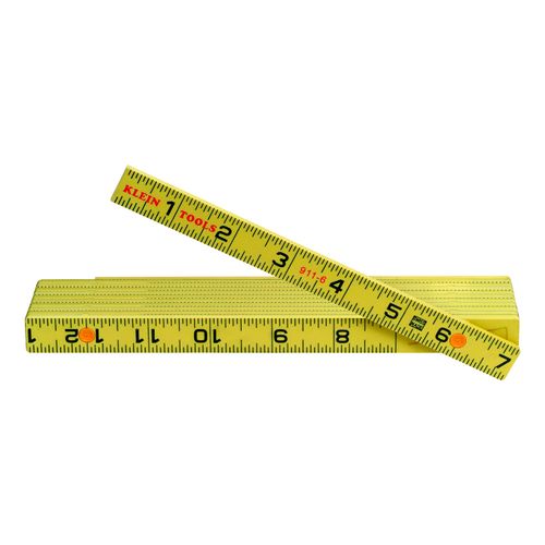 Main product image of 6' Fiberglass Folding Rule, Outside Reading