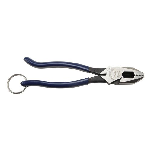 Main product image of 9-3/8" OAL Ironworker's Pliers with Tether Ring, 12 AWG