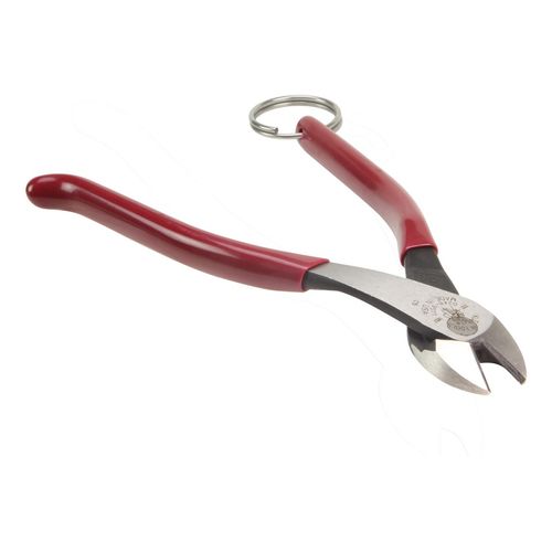 Main product image of 9" OAL Ironworker's Pliers with Tether Ring, 12 AWG