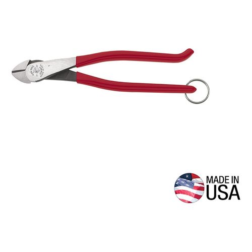 Main product image of 9" OAL Ironworker's Pliers with Tether Ring, 12 AWG