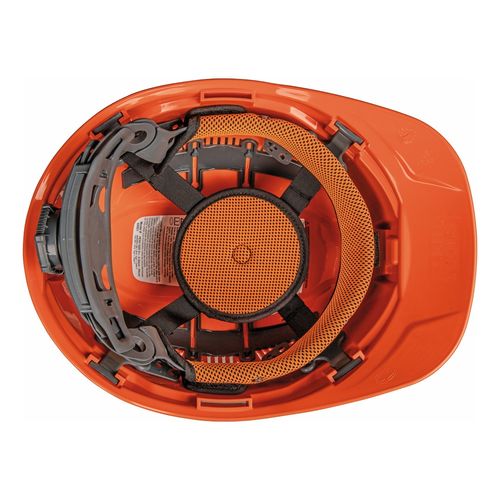 Main product image of Hard Hat Top Pad Replacement, Polyester, Orange