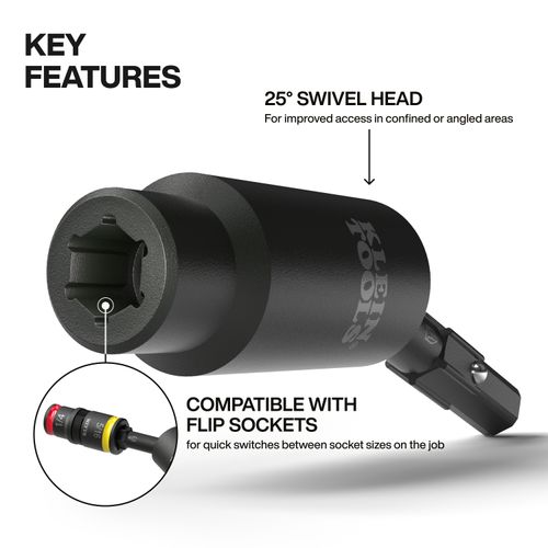 Main product image of Impact Flip Socket Swivel Adapter