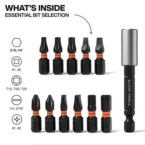 Main product image of 12-Piece Slim ProFlex Impact Bit Set