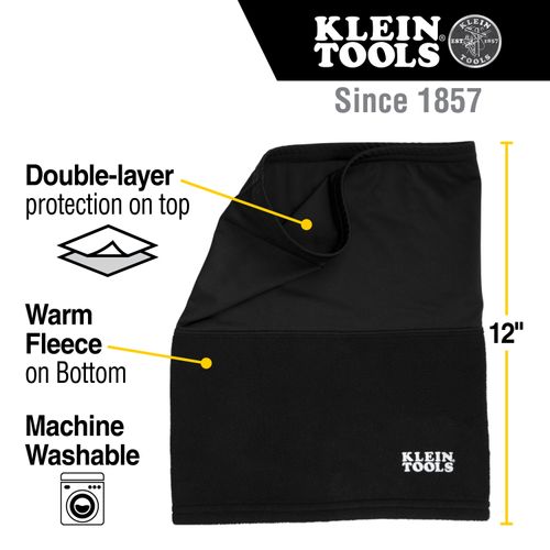 Main product image of Neck and Face Warming Half-Band (Black)