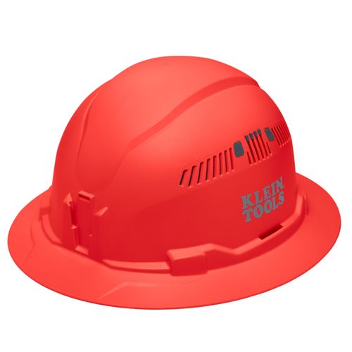 Main product image of Full Brim Vented Hard Hat, Type 1 Class C (Orange)