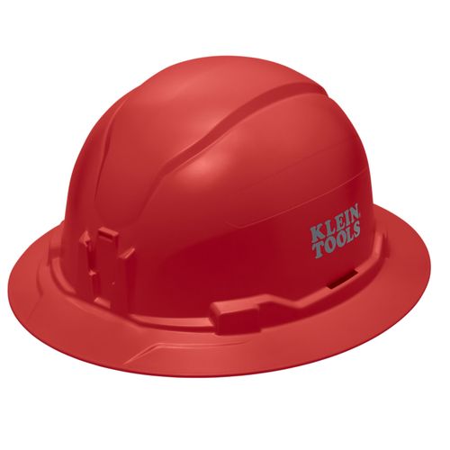 Main product image of Full Brim Non-Vented Hard Hat, Type 1 Class E (Red)