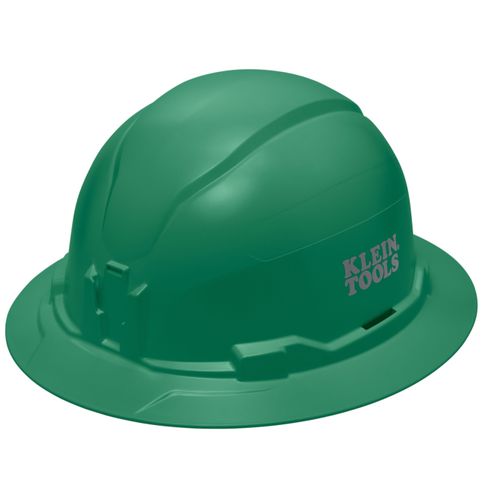 Main product image of Full Brim Vented Hard Hat, Type 1 Class C (Green)