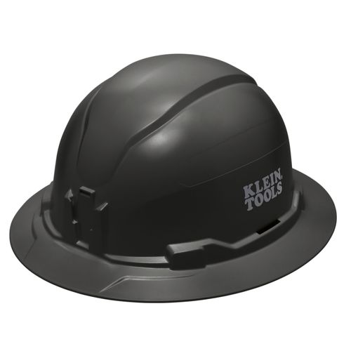 Main product image of Full Brim Non-Vented Hard Hat, Type 1 Class E (Black)