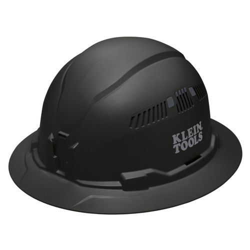 Main product image of Full Brim Vented Hard Hat, Type 1 Class C (Black)