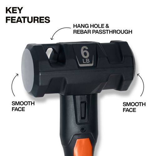Main product image of 6 lb. Fiberglass Handle Engineering Hammer
