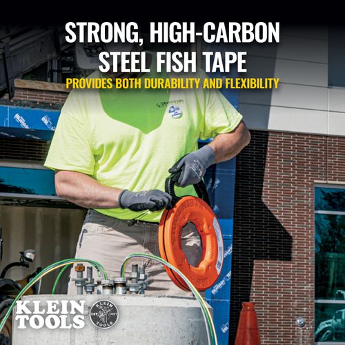 Main product image of 1/8" Wide Steel Fish Tape (120 ft.)