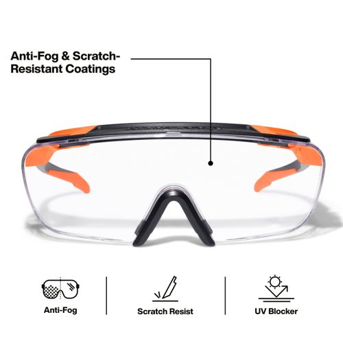 Main product image of OTG Safety Glasses, Clear Lens, 03006