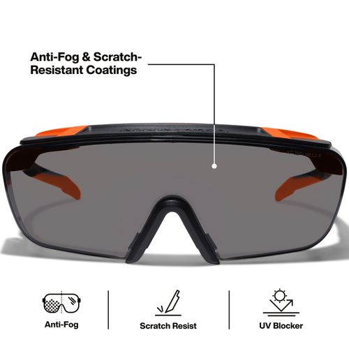 Main product image of OTG Safety Glasses Shaded, Gray Lens, 03007