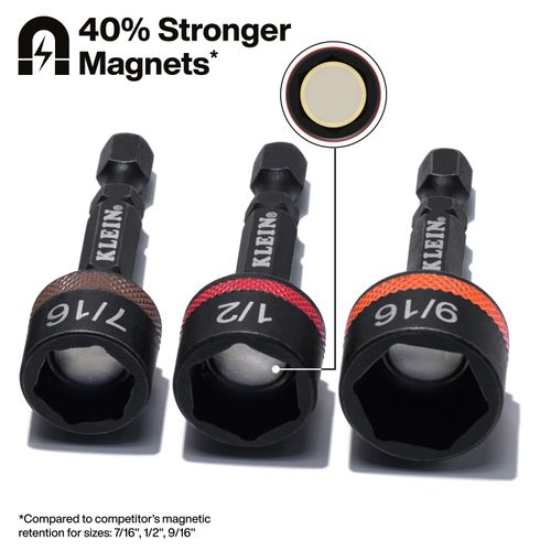 Main product image of 2" SAE Magnetic Nut Setters, 6 Piece, 32926S