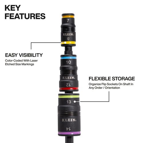 Main product image of Impact-Rated Flip Socket Set, 32933KIT