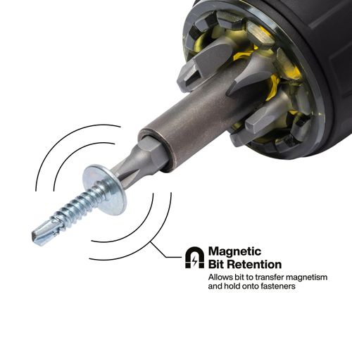 Main product image of 8-in-1 Tru-Grip Screwdriver w/ Stubby, 32961A