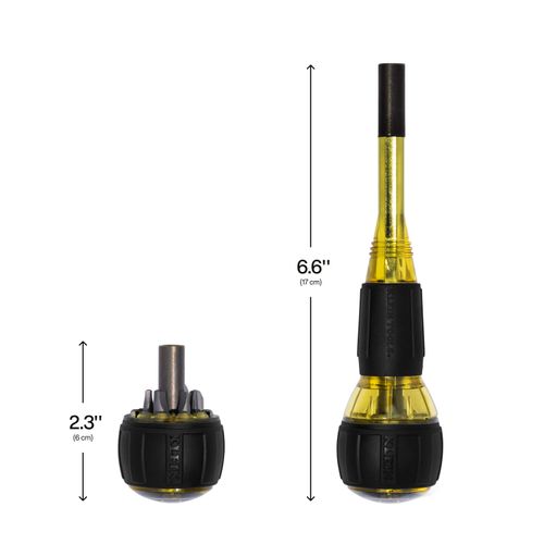 Main product image of 8-in-1 Tru-Grip Screwdriver w/ Stubby, 32961A