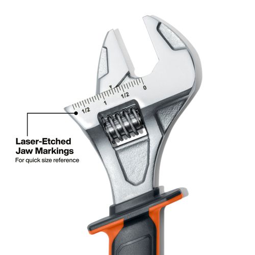 Main product image of 12" Insulated Adjustable Wrench, 47130INS