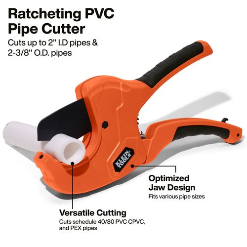 Main product image of 2" Ratcheting PVC Pipe Cutter, 50080