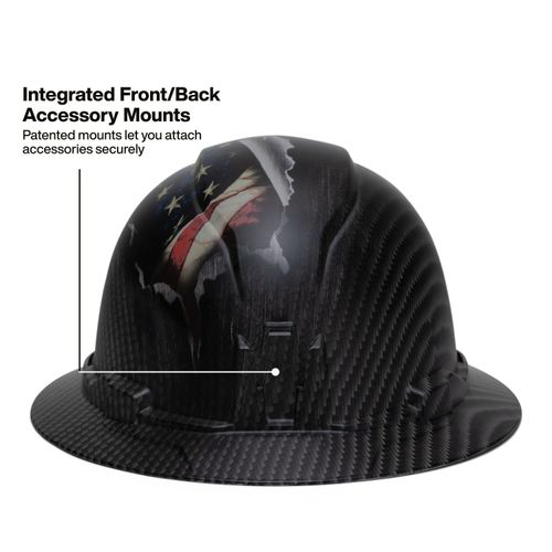 Main product image of KARBN Freedom Series Non-Vented Full Brim Hard Hat, Class E, 60346FS