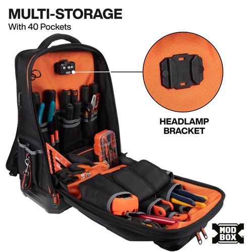 Main product image of 40-Pocket MODbox Hardshell Backpack, 62809MB