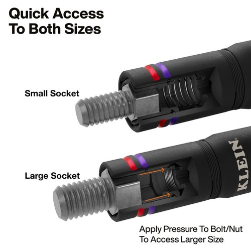 Main product image of Quad-4 Flip Socket, SAE, 2-Piece, 6512QS